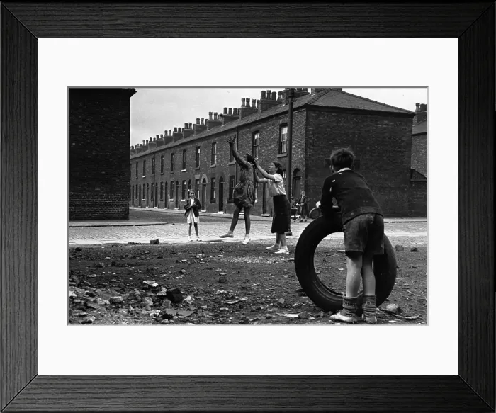 Framed Print : Playing In The Street Framed Print : Playing In The Street