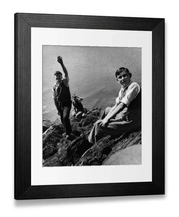 Framed Print : Salford Children Framed Print : Salford Children