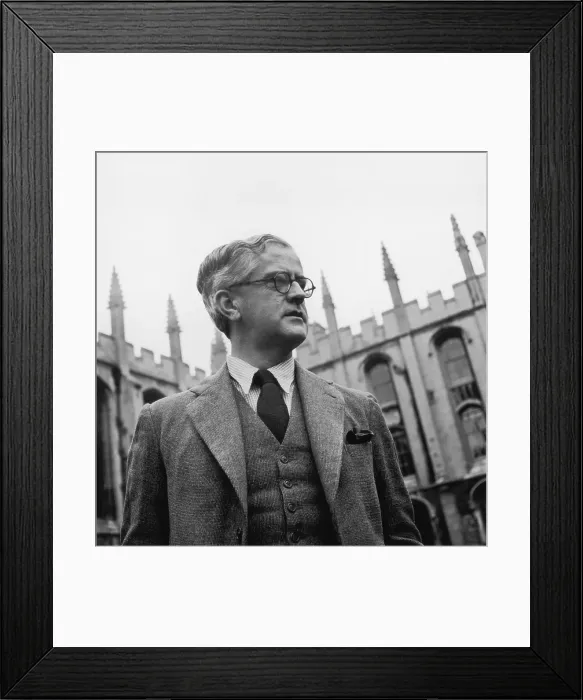 Framed Print : A L Rowse. 25th November 1950: English historian Framed Print : A L Rowse. 25th November 1950: English historian