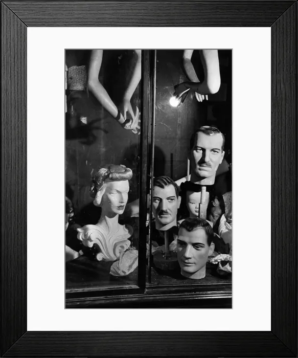 Framed Print : Waxwork Shop Framed Print : Waxwork Shop