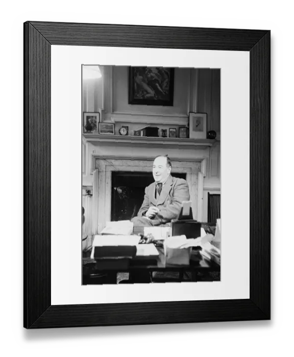 Framed Print : Clive Staples Lewis Framed Print : Clive Staples Lewis