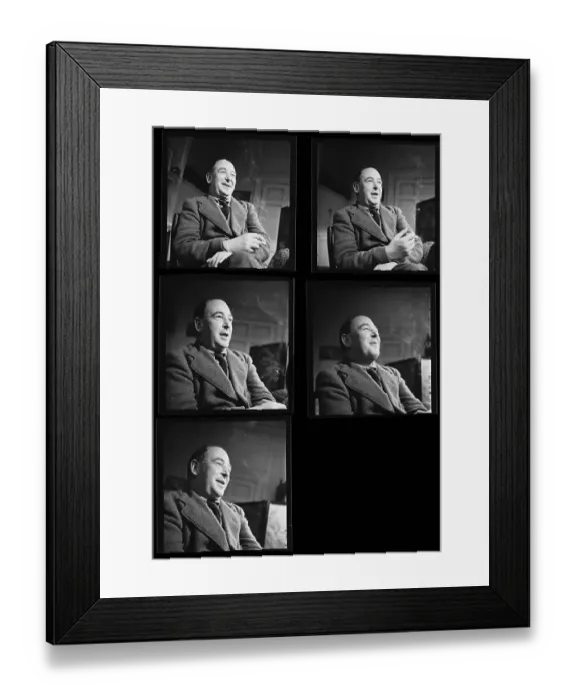 Framed Print : C. S. Lewis At Oxford Framed Print : C. S. Lewis At Oxford