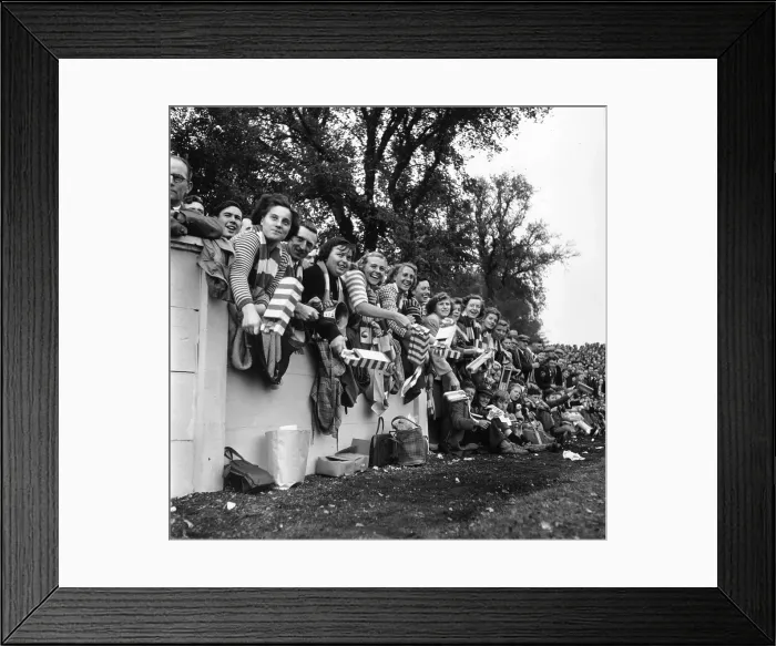 Framed Print : Colchester Fans Framed Print : Colchester Fans