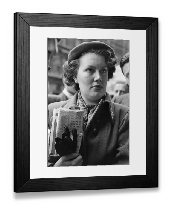 Framed Print : Enrolment At City Of London College Framed Print : Enrolment At City Of London College