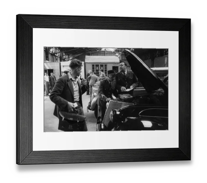 Framed Print : Can Monsieur Explain Framed Print : Can Monsieur Explain