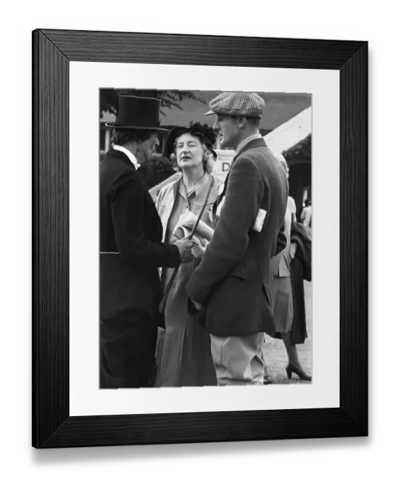 Framed Print : At Horse Show Framed Print : At Horse Show