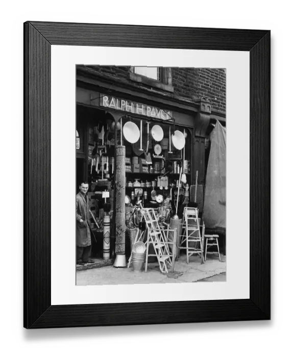 Framed Print : Household Shop Framed Print : Household Shop