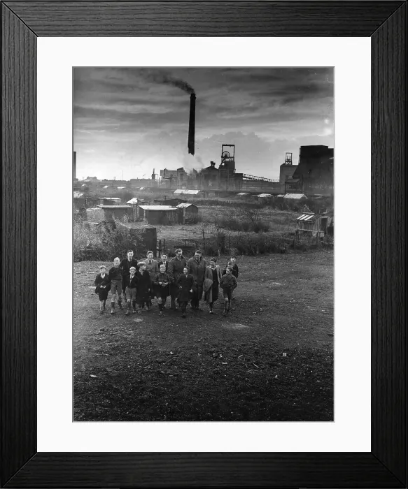 Framed Print : Coal And Rugby Framed Print : Coal And Rugby