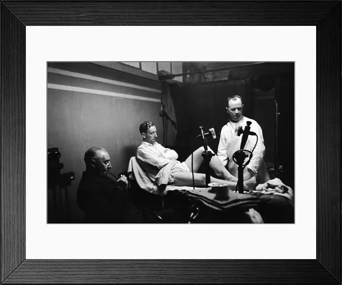 Framed Print : Evans Has Physio Framed Print : Evans Has Physio