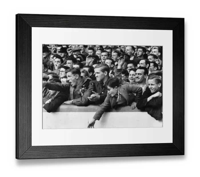 Framed Print : Old Firm Spectators Framed Print : Old Firm Spectators