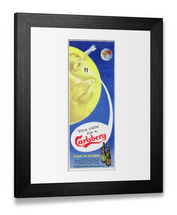 Framed Print : This Calls For A Carlsberg Framed Print : This Calls For A Carlsberg