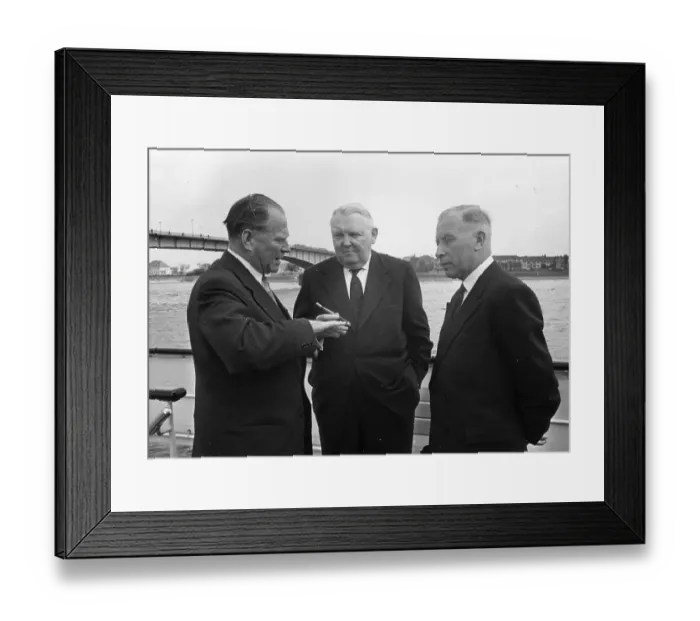 Framed Print : Ludwig Erhard Framed Print : Ludwig Erhard