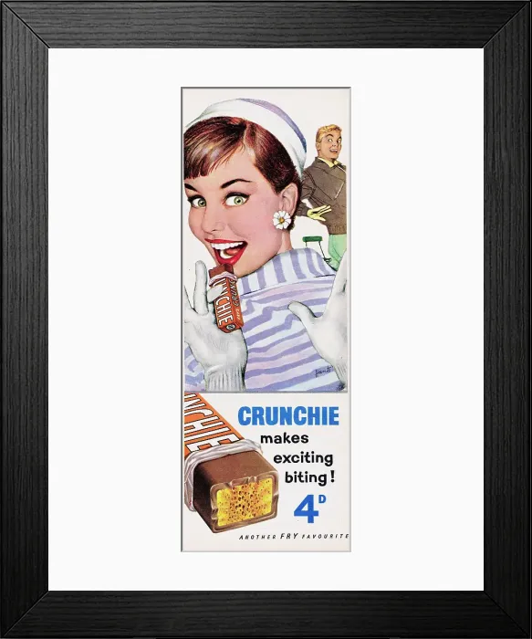Framed Print : Fry's Crunchie Framed Print : Fry's Crunchie