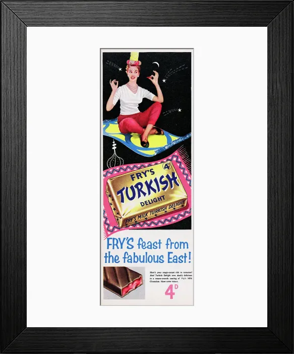 Framed Print : Fry's Turkish Delight Framed Print : Fry's Turkish Delight