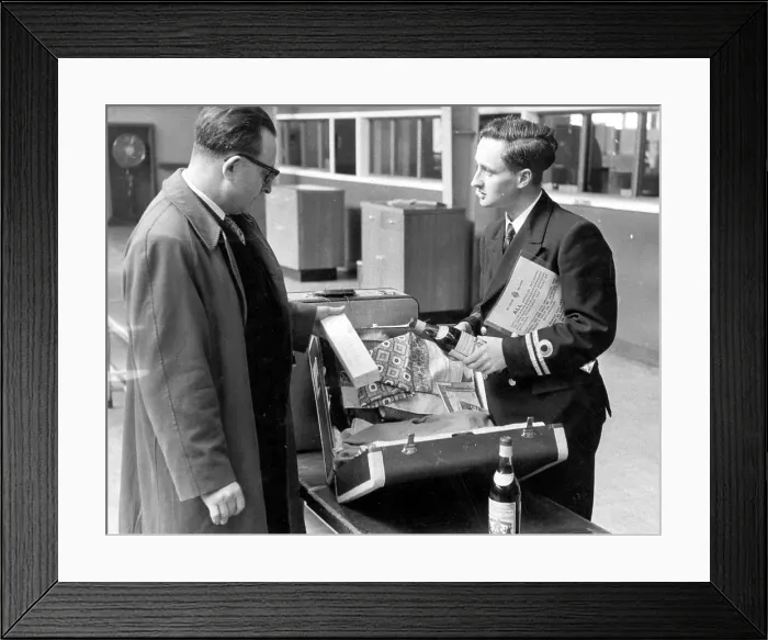 Framed Print : Customs And Excise Framed Print : Customs And Excise