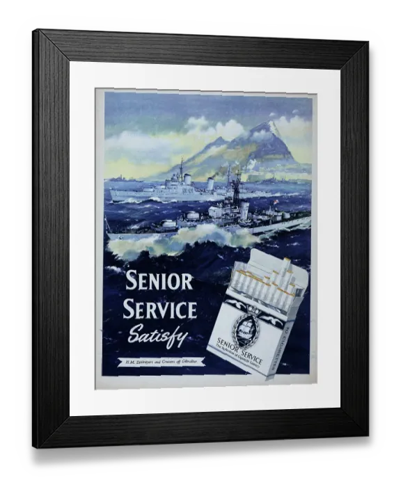Framed Print : Senior Service Satisfy Framed Print : Senior Service Satisfy