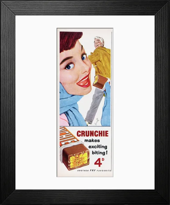 Framed Print : Fry's Crunchie Framed Print : Fry's Crunchie