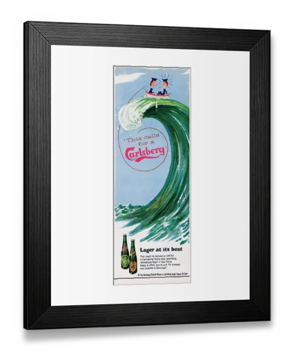 Framed Print : This Calls For A Carlsberg Framed Print : This Calls For A Carlsberg