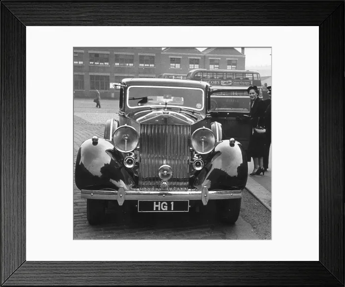 Framed Print : The Mayor's Car Framed Print : The Mayor's Car