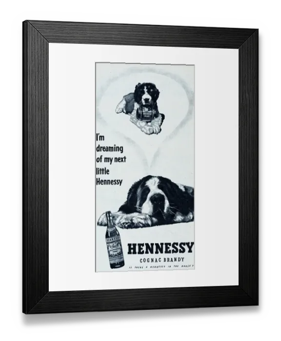 Framed Print : Hennessy Cognac Brandy Framed Print : Hennessy Cognac Brandy