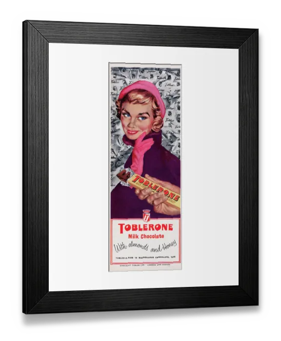 Framed Print : Toblerone Milk Chocolate Framed Print : Toblerone Milk Chocolate