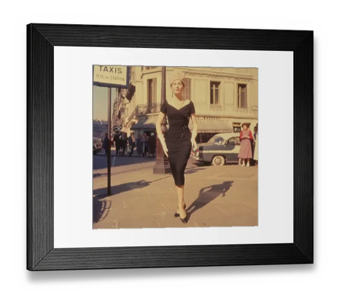 Framed Print : Paris Model Framed Print : Paris Model