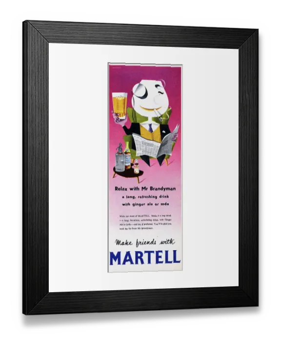 Framed Print : Relax With Mr Brandyman Framed Print : Relax With Mr Brandyman