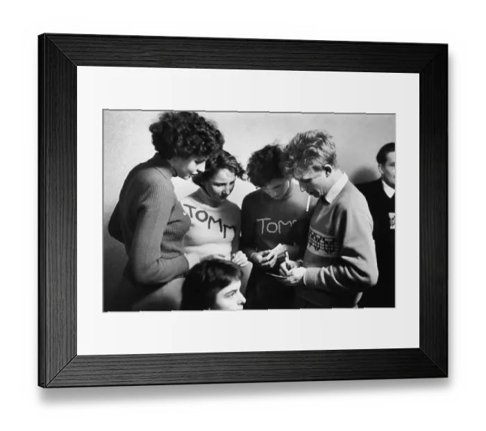 Framed Print : Tommy's Girls Framed Print : Tommy's Girls