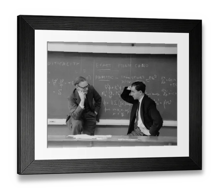 Framed Print : Analytical Problem