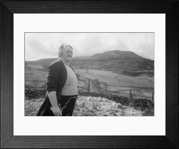 Framed Print : Welsh Farmer's Wife Framed Print : Welsh Farmer's Wife