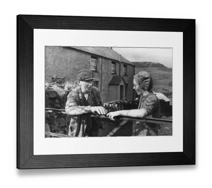 Framed Print : Welsh Farmer Framed Print : Welsh Farmer