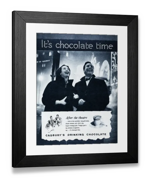 Framed Print : Cadbury's Drinking Chocolate Framed Print : Cadbury's Drinking Chocolate