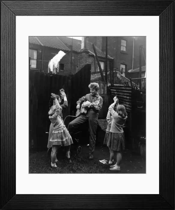 Framed Print : Back Yard Tommy Framed Print : Back Yard Tommy