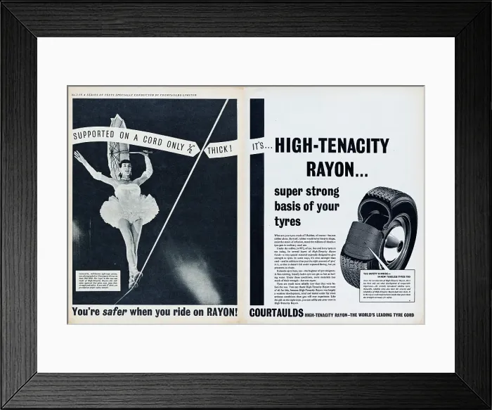 Framed Print : High-Tenacity Rayon Framed Print : High-Tenacity Rayon