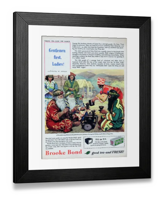 Framed Print : Brooke Bond Tea Framed Print : Brooke Bond Tea