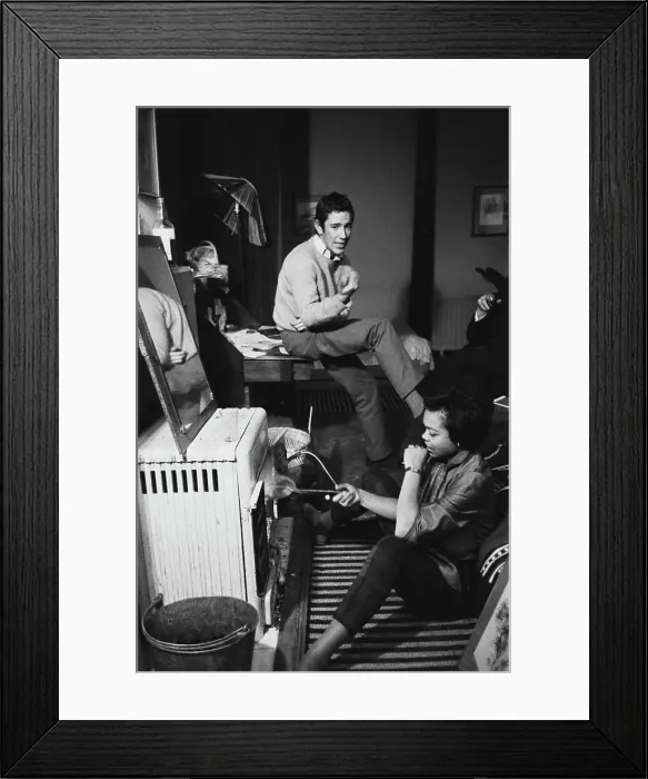 Framed Print : Eartha Kitt And Donald Cammell Framed Print : Eartha Kitt And Donald Cammell