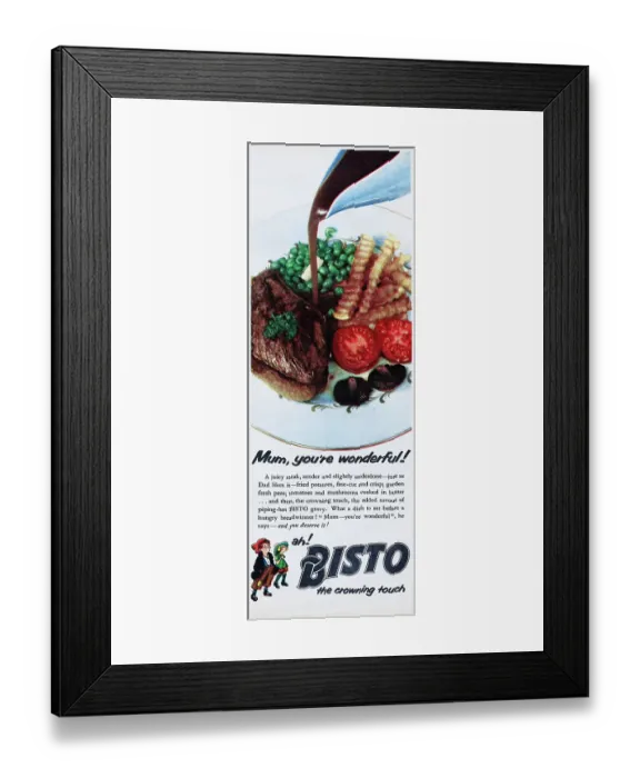 Framed Print : Bisto Gravy Framed Print : Bisto Gravy