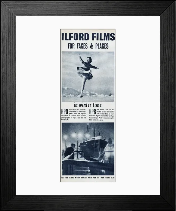 Framed Print : Ilford Films Framed Print : Ilford Films
