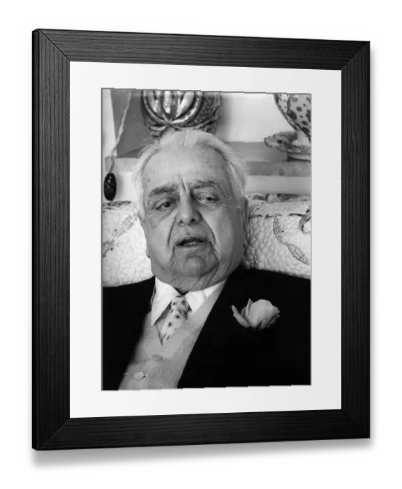Framed Print : Aga Khan. 7th January 1957: Aga Sultan Sir Mahomed Shah Framed Print : Aga Khan. 7th January 1957: Aga Sultan Sir Mahomed Shah