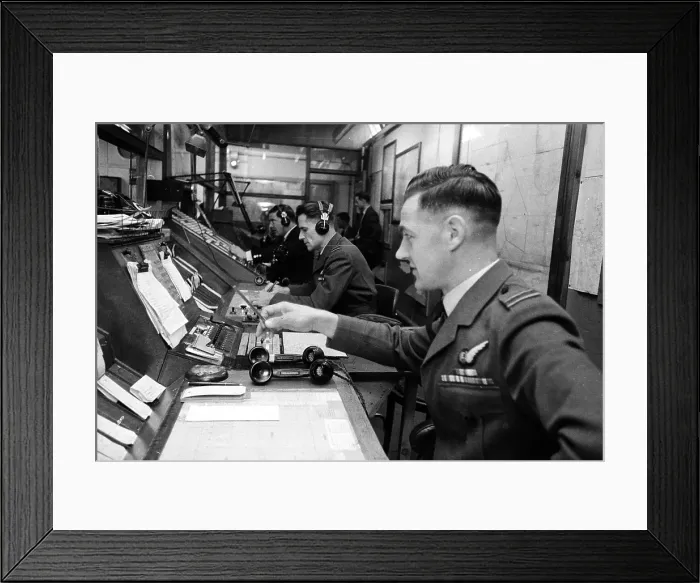 Framed Print : Aircraft Control Framed Print : Aircraft Control