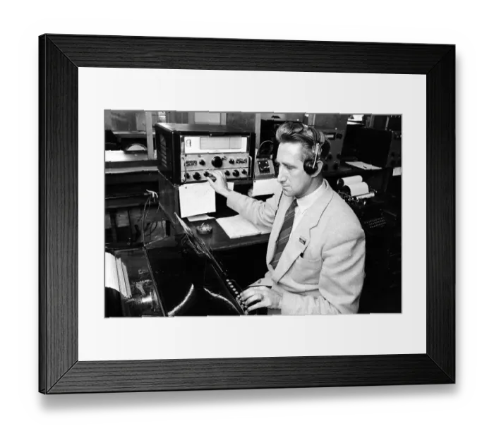 Framed Print : On The Radio Framed Print : On The Radio