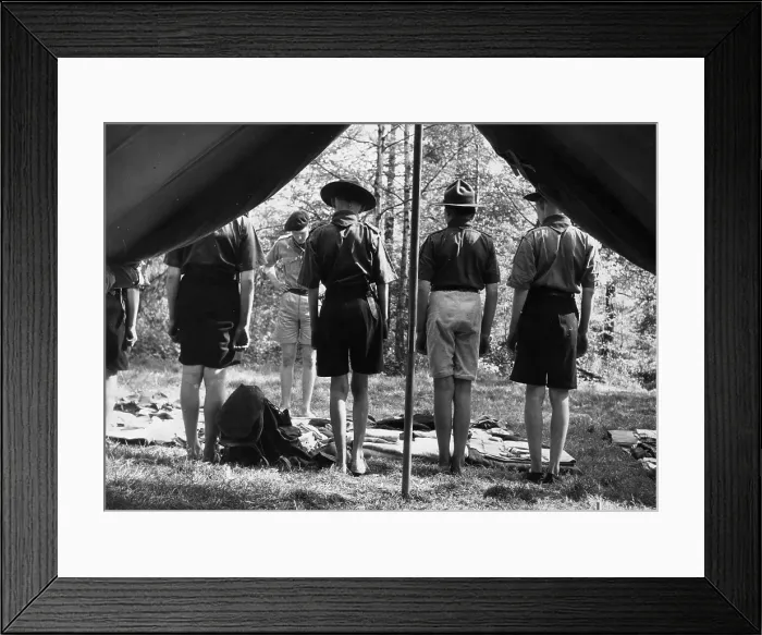 Framed Print : Scout Inspection Framed Print : Scout Inspection