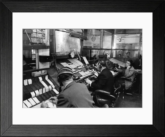 Framed Print : Air Control Room Framed Print : Air Control Room