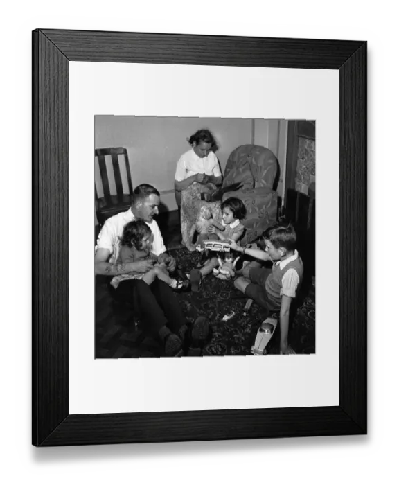 Framed Print : Family Time Framed Print : Family Time
