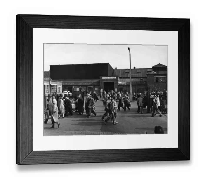 Framed Print : Engine Factory Framed Print : Engine Factory