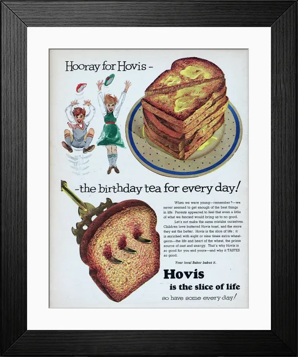 Framed Print : Hovis Bread Framed Print : Hovis Bread