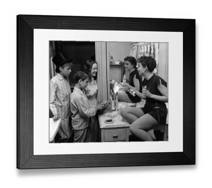 Framed Print : Cast Of Peter Pan Framed Print : Cast Of Peter Pan