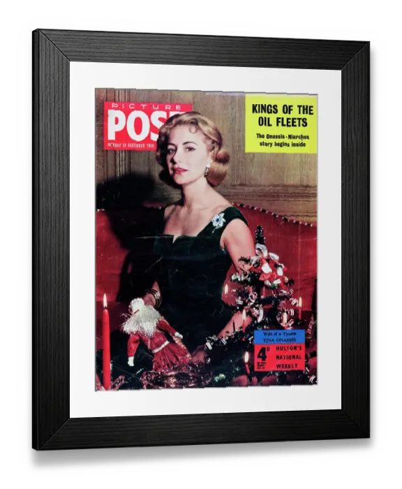 Framed Print : Tina Onassis Framed Print : Tina Onassis