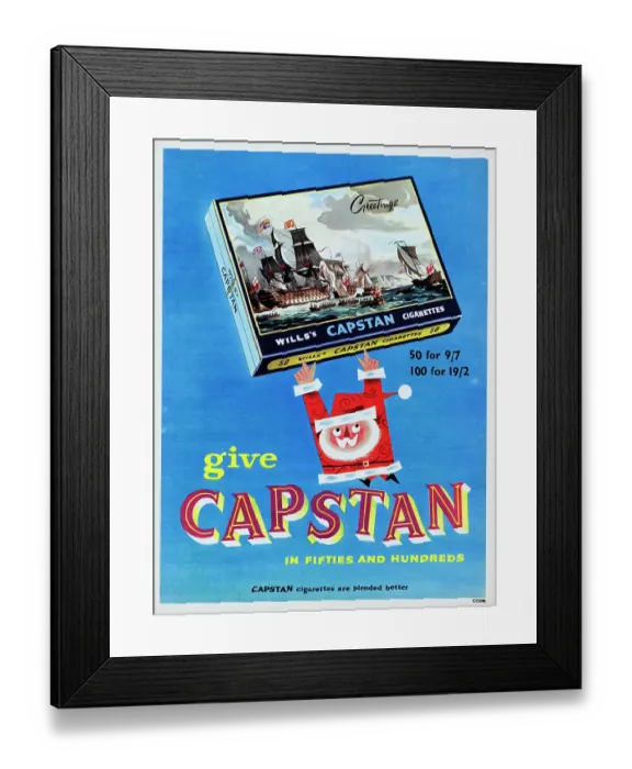 Framed Print : Capstan Cigarettes Framed Print : Capstan Cigarettes