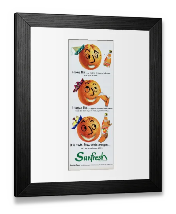 Framed Print : Sunfresh Orange Framed Print : Sunfresh Orange